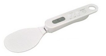 重さを量るのに便利な、「グラム（g）」単位の変換ボタンを採用した