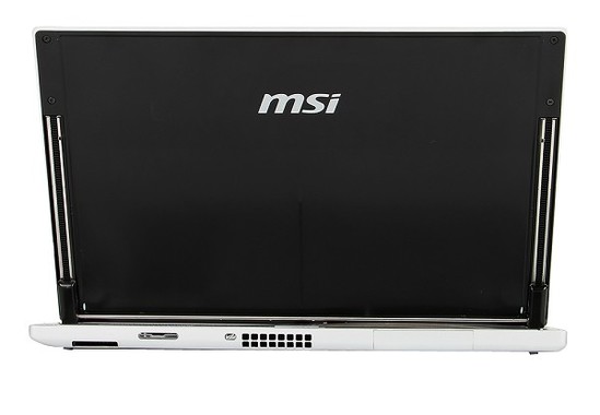 液晶の背面から