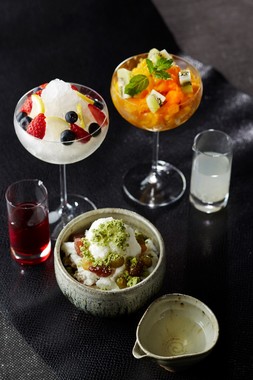 （上から）マンゴー&パッションフルーツ、ストロベリー&レモネード、コーヒー&抹茶