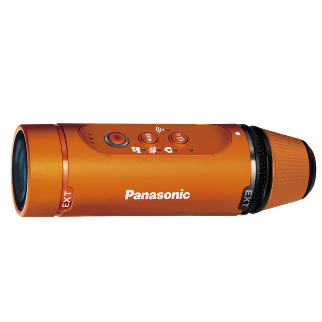 長時間装着でも負担が少なく、目線に近い臨場感ある映像撮影が可能