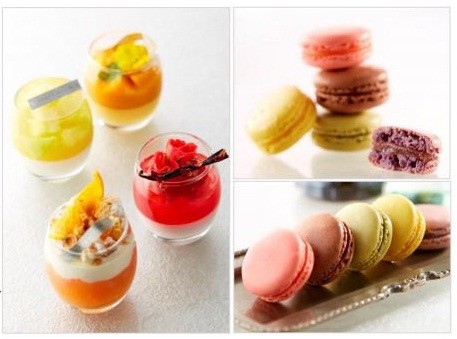 ヴェリーヌ(左)とカクテルマカロン
