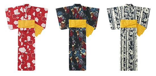 中原淳一の作品からインスパイアされデザインした浴衣