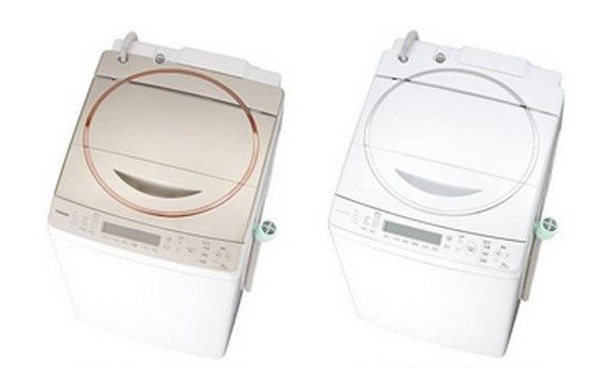 黄ばみを予防する新コースを採用した東芝の新型洗濯乾燥機