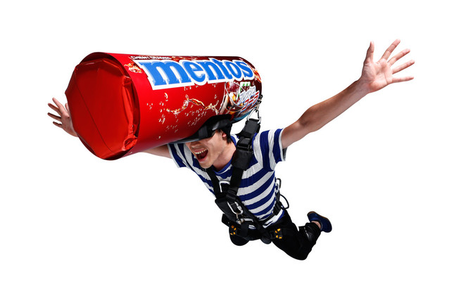 まるで飛んでるような感覚