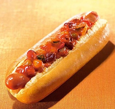 トマトと豆のサルサドック