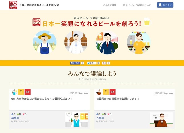 「百人ビール・ラボ」