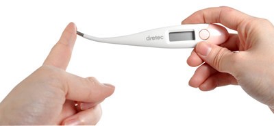 37.8℃以上だとブザーでお知らせ