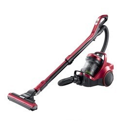 強い吸引力と軽い操作性を実現！（写真は、「CV‐SC700」ディープレッド）