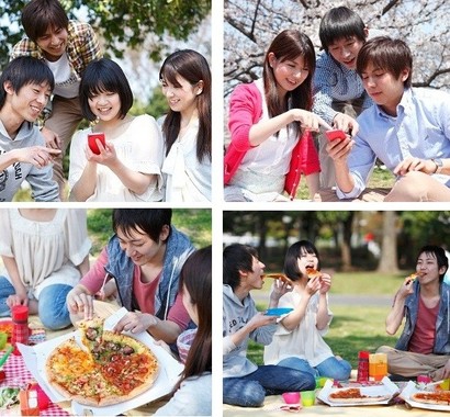 住所なしでスマホで注文、手軽にピザピクニック