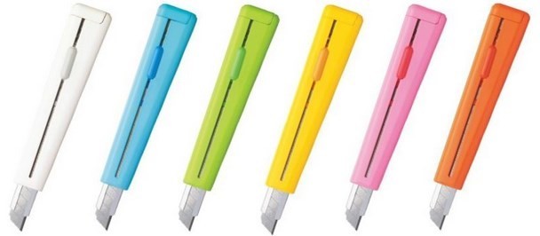 白（左端）とオレンジ（右端）は限定色