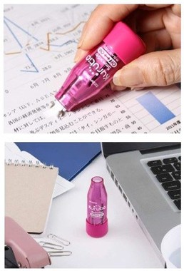 今までの修正テープの欠点を解消