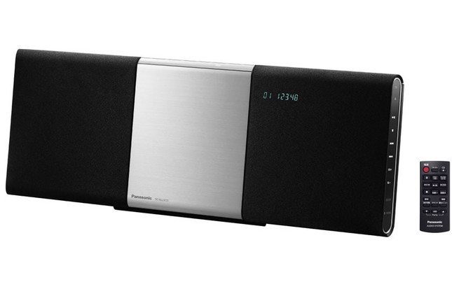 アルミパネル採用、インテリアにマッチするスリムデザイン