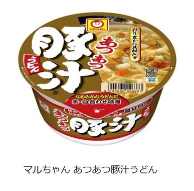 マルちゃんあつあつ豚汁うどん