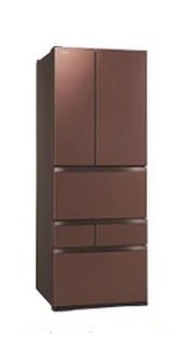 「ツイン速鮮チルド」と「新・霧ベール野菜室」で長持ち（写真は、「GR‐J610FM/J560FM」シルキーブラウン）