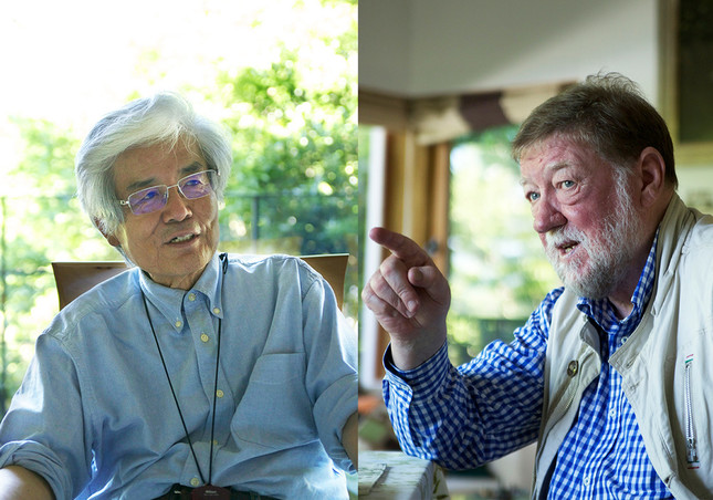 養老孟司氏とC・Wニコル氏