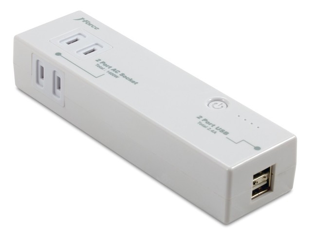 持ち運びに便利なスリムボディに1台3役