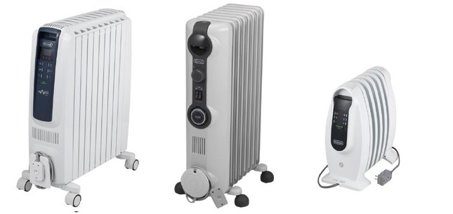 安全でクリーンにお部屋を暖房。左から、QSD0915-BL、HJ0812、HJ0812