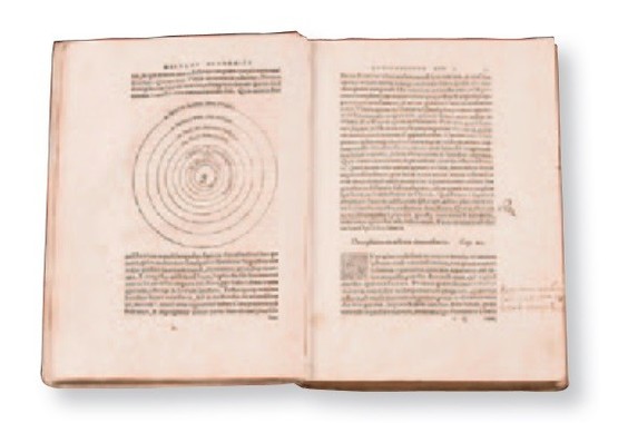 ニコラス・コペルニクス「天球の回転について」ニュールンベルグ、1543年、初版