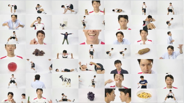 画面いっぱいのモノマネ