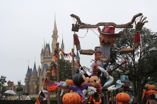  TDLのハロウィーンデコレーション