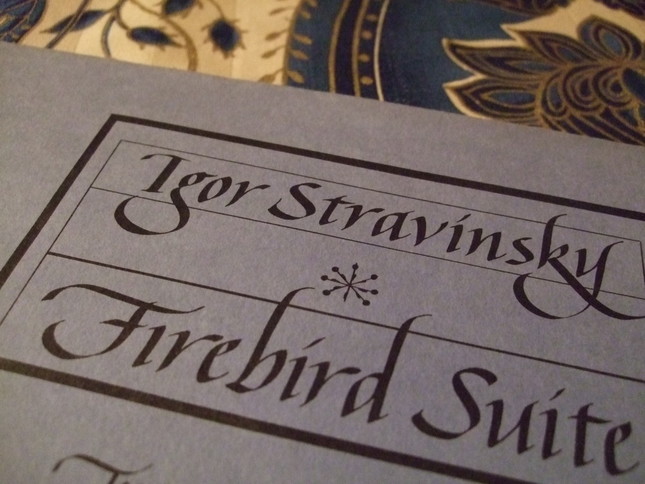 火の鳥　ピアノ編曲版の楽譜