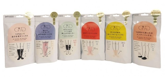 ①靴下サプリシリーズ全6種