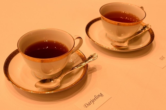 江間さんによるティーセミナーも催された