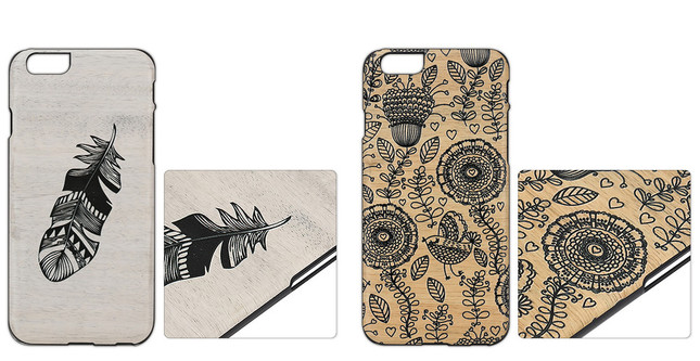 シールではないリアルな木目を楽しめる