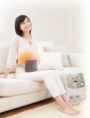 「低周波」と「超短波」の組み合せで、血行不良や神経痛、運動後の疲労回復に効果（写真は、使用イメージ）