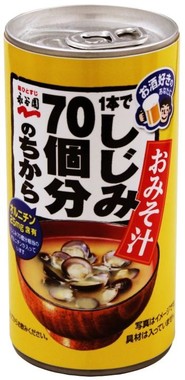 1本でしじみ70個分のちから 缶みそ汁