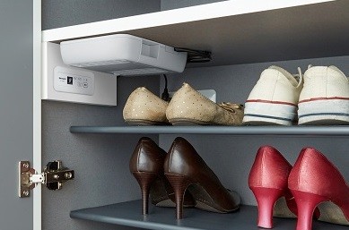 「プラズマクラスターイオン発生モジュール」（写真は施工例）