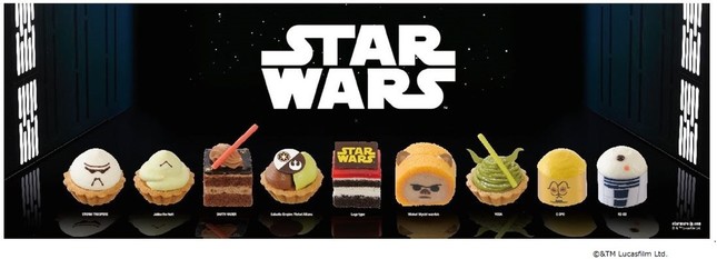 スター・ウォーズケーキが食べられるのはこの冬だけ
