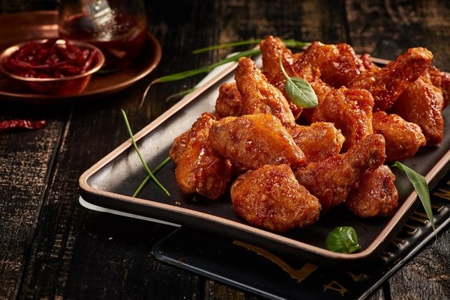 カリふわチキンは冷たいビールと相性抜群