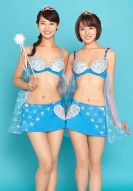 過去の世相反映ブラ例②2014年仲良し姉妹ブラ