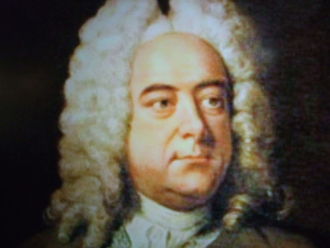 肖像画からもエネルギッシュさがつたわってくるヘンデル