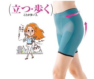 お腹シェイプで立ち姿を美しく