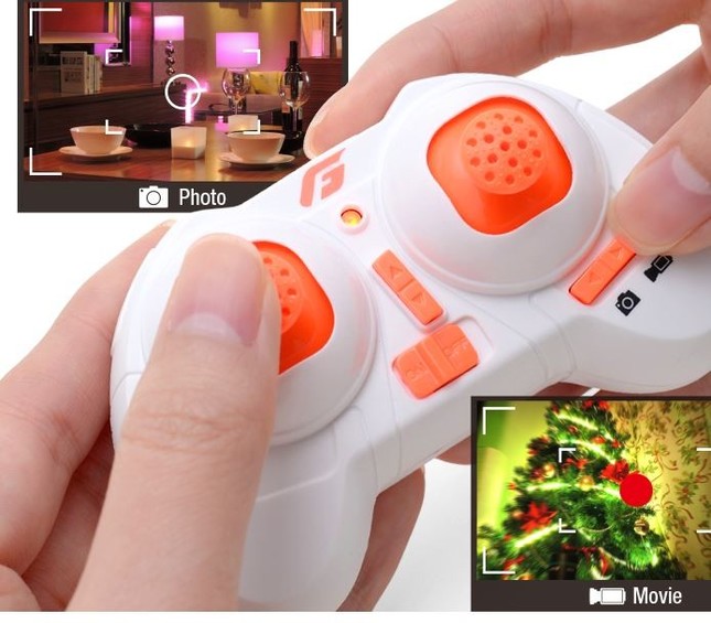 リモート操作で動画＆静止画撮影