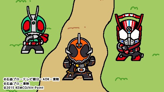仮面ライダーの活躍を楽しむ異色アプリ