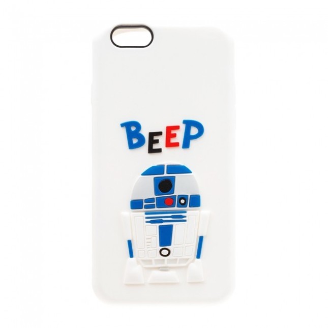 「iPhone 6s/6用 シリコンケース R2-D2」