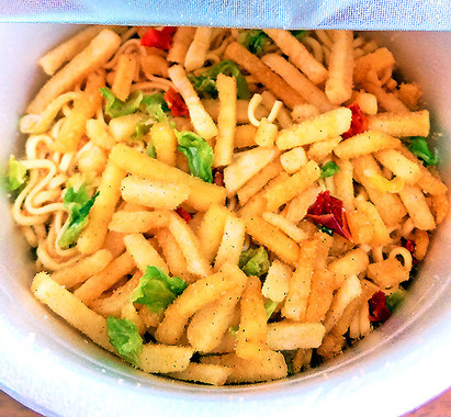 フライドポテトはこんな感じ