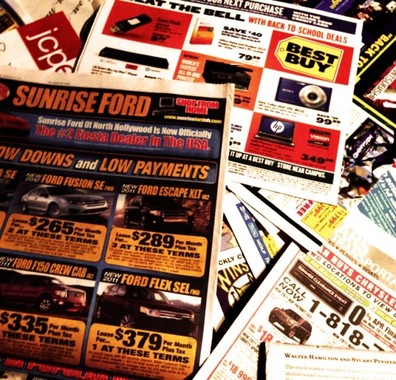 チラシがあればあるほど盛り上がる