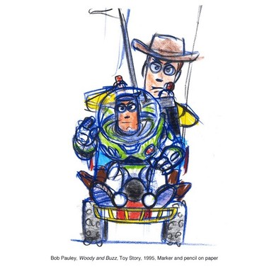 ピクサーの30年間にわたるクリエーションを紹介