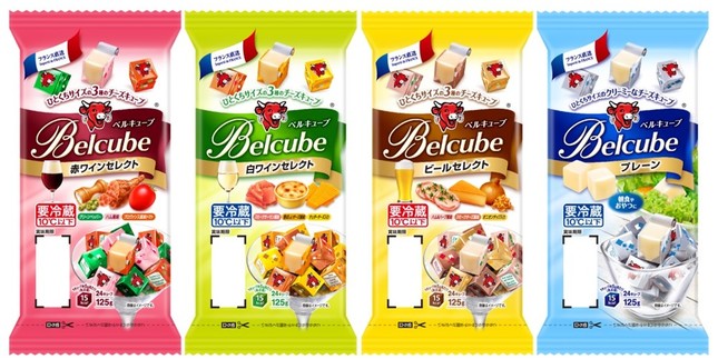 レギュラー商品の4パックはパッケージデザインを一新