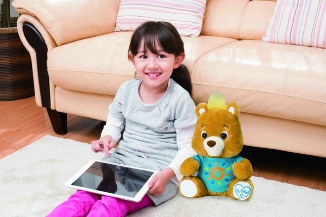 アプリを使って多彩なコミュニケーションができる