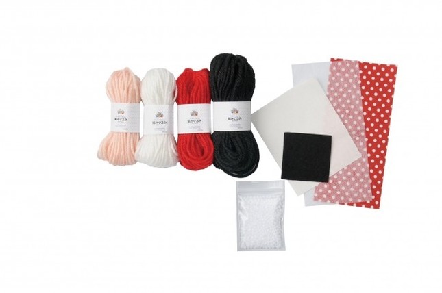 材料は同梱されている