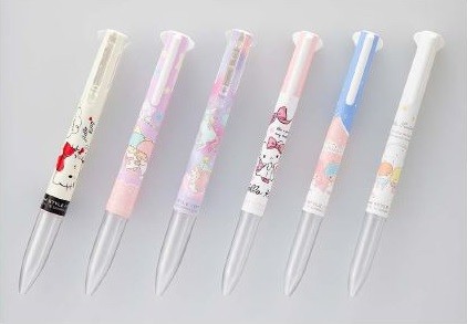 可愛らしい柄のボールペン