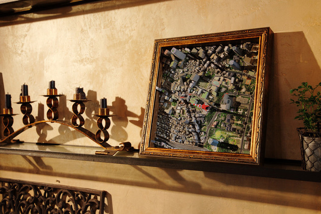 部屋を彩るアートオブジェ