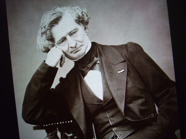 意志の強そうなベルリオーズの肖像