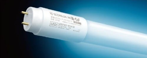 ガラス管の採用で、たわまない剛性と軽量を実現！