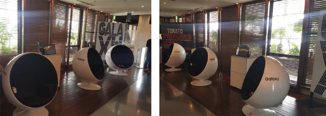 渋谷パルコPART1・8Fエスカレータ横に設置されるイベントスペースのイメージ図（プレスリリースより）